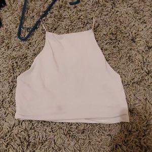 White forever 21 crop top